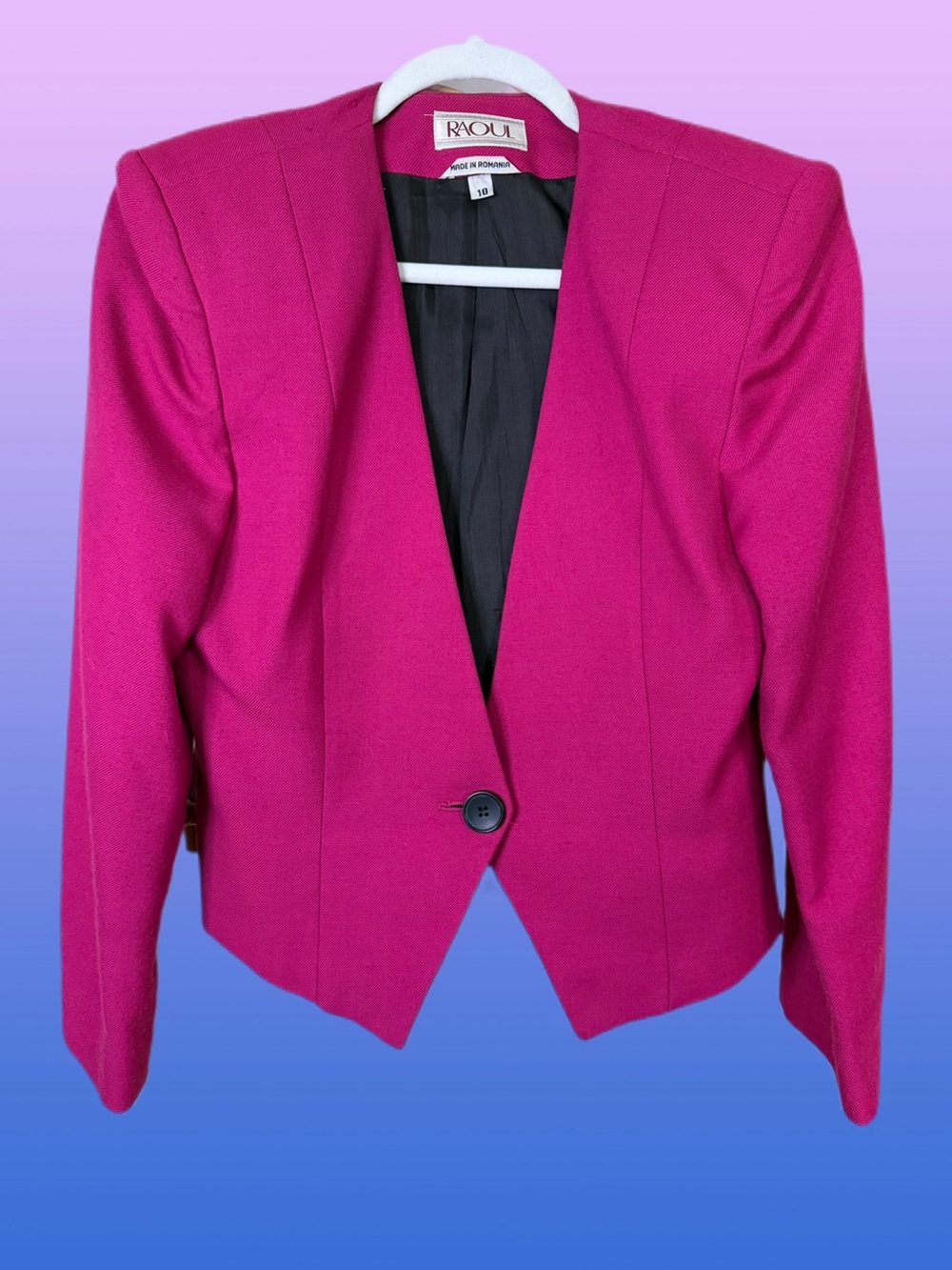 VTG RAOUL | Cropped Pink Blazer
